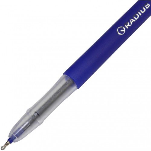 Ручка шариковая 7890BL Radius Face pen 0,7мм синяя | Зображення 2