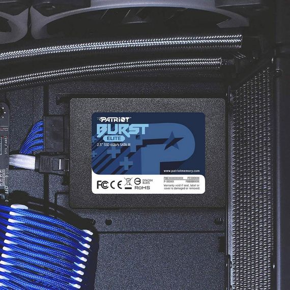 Накопитель SSD 2.5&quot; 240GB Burst Elite Patriot (PBE240GS25SSDR) | Зображення 5