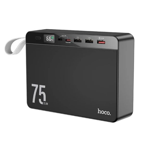 Оригінал Hoco J94 75000mAh Power bank зі швидкою зарядкою QC22.5W+PD20W | Зображення 2