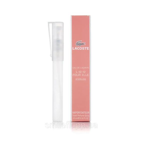 Жіночий парфум спрей Lacoste Eau De Lacoste L.12.12 Pour Elle Sparkling 10 мл