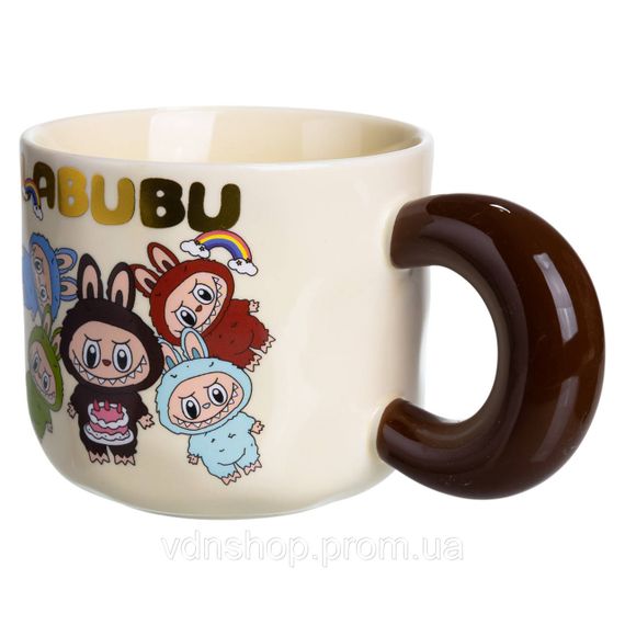 Чашка порцелянова Labubu 400 (мл) подарункова кружка прикольна чашка для дітей на подарунок FM-21A | Зображення 3