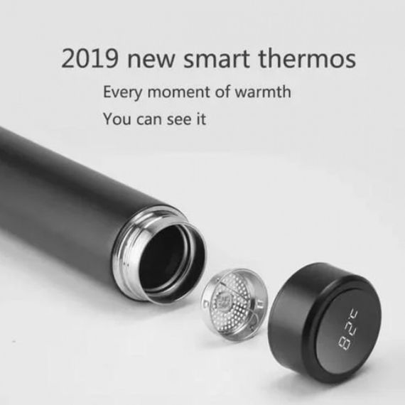 Термос T-BOTLLE 919 термос з індикатором температури 0.5 л | Зображення 2