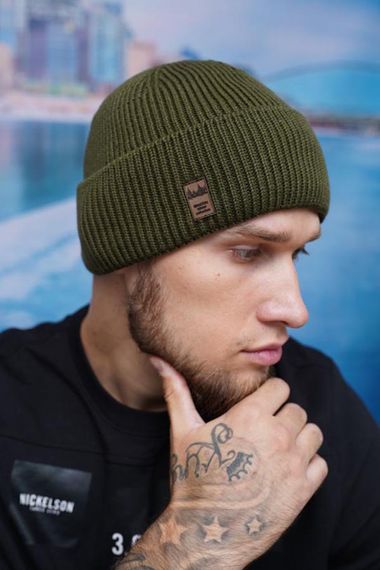 Мужская шапка «Вернер» хаки