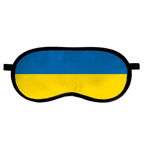 Маска для сну Украинский флаг (MDS_22U020)