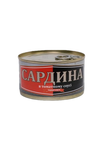 Сардина в томатном соусе Рыбацкая Артель 230 г