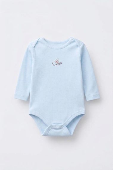 Дитяче боді для новонародженої дівчинки Zara 68 см Блакитний (25120909B5)