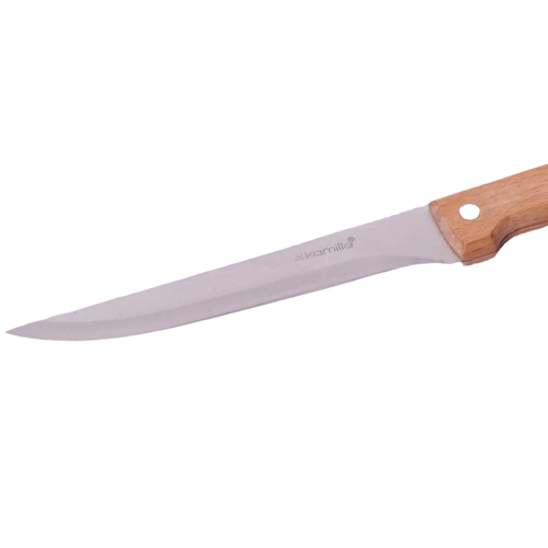 Ніж для кісток лезо 15см/ручка 12,5см нержавіюча сталь з дерев'яною ручкою 5317 KAMILLE | Зображення 2