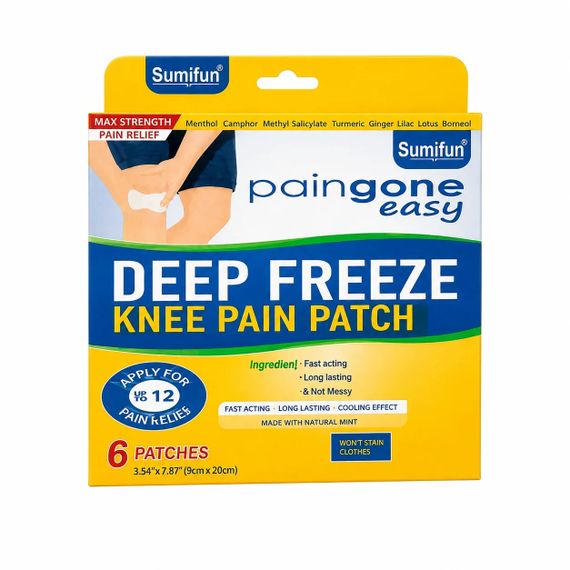 Охлаждающий пластырь для коленей Royal Prestige Paingone Easy Deep Freeze 6 шт | Зображення 2