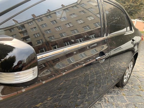 Наружняя окантовка стекол (4 шт, нерж) OmsaLine - Итальянская нержавейка для Toyota Corolla 2007-2013 гг | Зображення 1