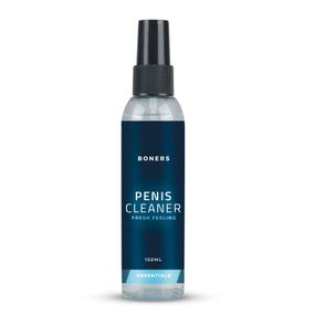 Экспресс-спрей для мужской интимной гигиены Boners Penis Cleaner (150 мл) содержит алоэ вера.