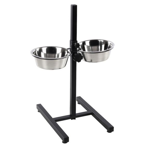 Flamingo Otis+ H-Stand миски для собак на штативі, 2 шт х 1.5 л