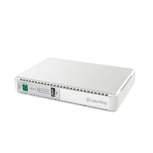 Джерело безперебійного живлення для роутера 8800mAh 21W DC:5V/9V/12V/24V ColorWay | Зображення 2