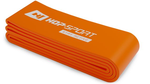 Резинка для фітнесу Hop-Sport 37-109кг HS-L083RR помаранчева | Зображення 1