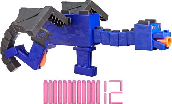 Бластер Nerf Minecraft Ender Dragon Нерф Майнкрафт Дракон енду (Ендер-дракон) Оригінал | Зображення 3