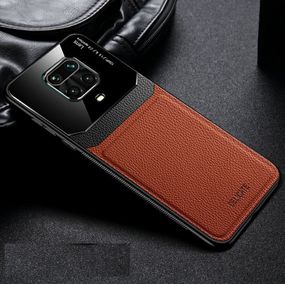 Чехол бампер DELICATE для Xiaomi Redmi Note 9s / 9 Pro цвет Коричневый