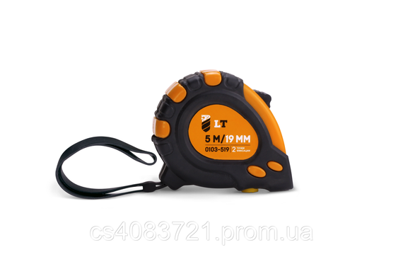 Рулетка LT магнитная PROSERIES с прорезиненным корпусом 2 стопора полотна 8 м х 25 мм (0103-825)