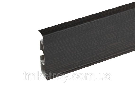 Плинтус CEZAR Hi Line Prestige 75x22x2500mm M200 Темный Венге