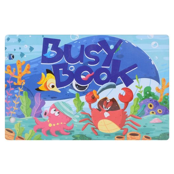 М'яка розвиваюча іграшка-книжечка "Busybook" YB-501-502-503-4