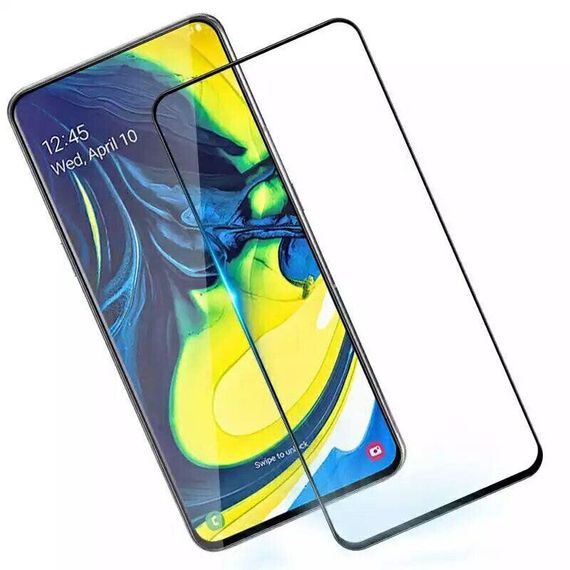 Захисне скло 2.5D на весь екран для Samsung Galaxy A80 / A90 | Зображення 2
