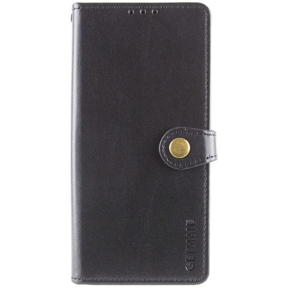 Шкіряний чохол-книжка GETMAN Gallant (PU) для ZTE Blade A55 4G Чорний
