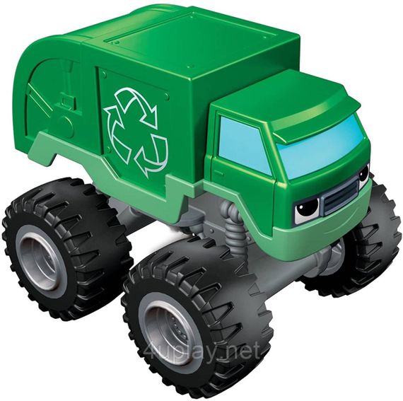 Блиск і диво-машинки Машинка Сміттєвоз Ріс Оригінал Fisher-Price Blaze & Monster Machines Reece | Зображення 2