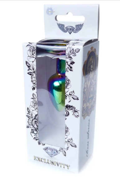 Анальная пробка Boss Series - Jewellery Multicolour PLUG Clear S sexstyle | Зображення 6