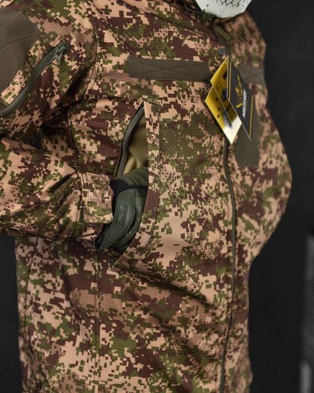 Весенняя тактическая куртка софтшел  Military plus хищник  ВТ6705 | Зображення 9