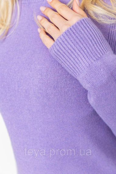 Гольф жіночий однотонний, колір бузковий, розмір L-XL FA_008667 | Зображення 4