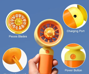 Ручний вентилятор для дому, бездротовий акумуляторний вентилятор, вентилятор на батареях, міні вентилятор   знижка