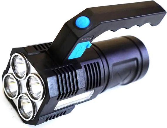 Фонарик Multi Fuction Portable Lamp водонепроницаемый. Светодиодный ручной фонарь с зарядкой от USB | Зображення 1