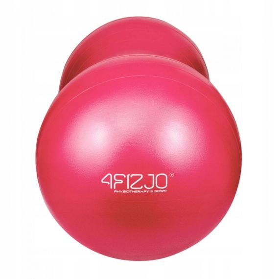 М'яч для фітнесу (арахіс) 4FIZJO Air Ball Peanut 45 x 90 см Anti-Burst Red (P-5907739318558) | Зображення 2