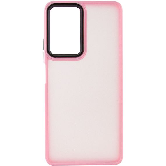 Чохол TPU+PC Lyon Frosted для Realme 10 4G Pink | Зображення 1