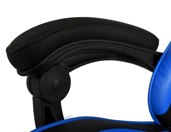 Ігрове крісло DUNMOON геймерське з підставкою для ніг Malatec Dunmoon 8978 BLUE | Зображення 4