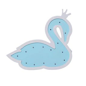 Дерев'яна іграшка Нічник MD 1 566 на батарейках  БлакитнийЛебідь