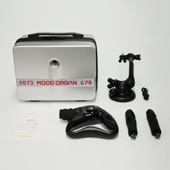 Секс-машина Upko UEROS Nexus Power Gray з фрикціями, вібрацією та обертальною стимуляцією, чорна Sex Aura | Зображення 7