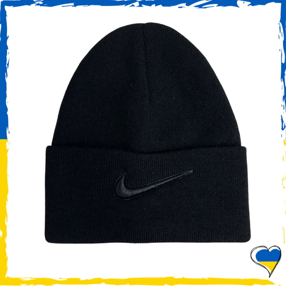 Шапка Nike брендовая универсальная, Найк. Шапка мужская, женская, подростковая, детская | Зображення 6