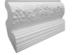 Стельовий плінтус Simja 9039 з орнаментом 45x75x1300 мм