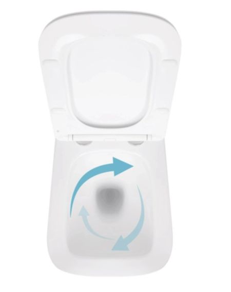 Набір Qtap Nest 4 в 1 підвісний унітаз Crow Ultra Quiet 520x360x290 + комплект інсталяції QT05335172W48193 | Зображення 4