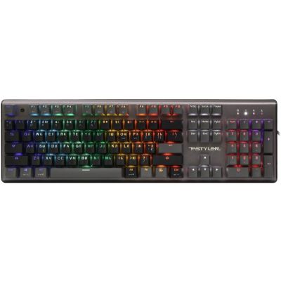 Клавиатура A4Tech FS100 RGB FS Switch USB Stone Black (4711421000567)