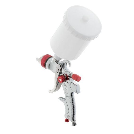 Фарбопульт пневматичний HVLP з трьома форсунками: 1,3 мм, 1,4 мм, 1,7 мм INTERTOOL PT-0153 | Зображення 4