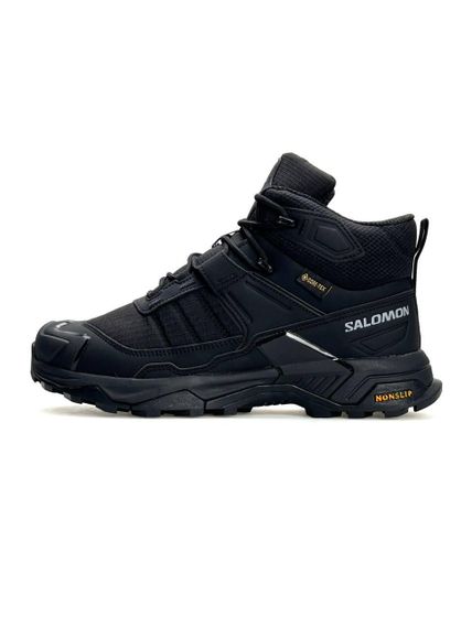 Зимові чоловічі кросівки New Salomon X Ultra 4 Mid Fur Black (топ якість) A4864 44 | Зображення 3