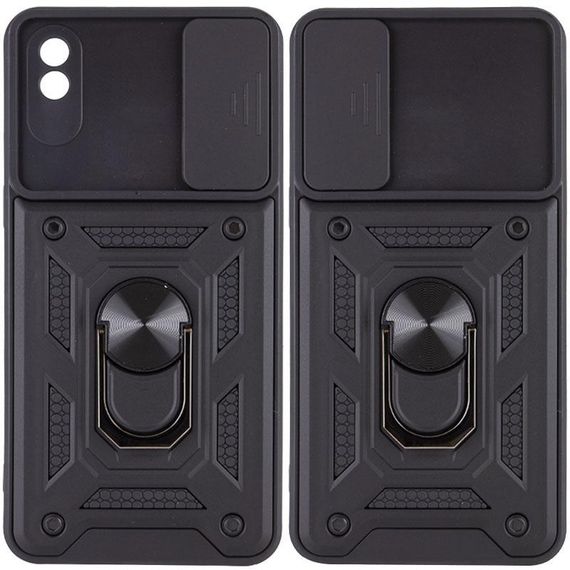 Чохол Ummi Camshield Serge Ring для Xiaomi Redmi 9A Чорний