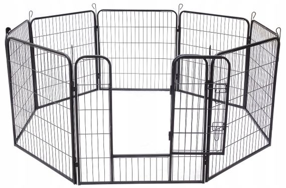 Металевий манеж карта MALATEC 23769 вольєр для тварин 80*80 см 8 секцій | Зображення 9
