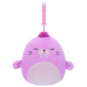 Мягкая игрушка Squishmallows на клипсе – Морж Пепе 9 см (SQCP00150)