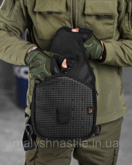 Сумка-слінг тактична SILVER KNIGHT 7л black ОИ4979 | Зображення 5