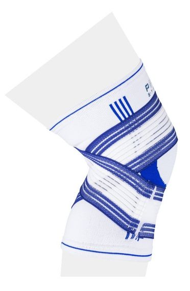 Наколінник Power System PS-6008 Knee Support Pro Blue/White (1шт.) S/M | Зображення 1