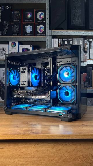 Збірка під замовлення: ігровий ПК AeroCool P300C-G-BK-v1 Tower / AMD Ryzen 7 7700 (8 (16) ядер по 3.8 - 5.3 GHz) / 32 GB DDR5 / 1000 GB SSD M.2 / nVidia GeForce RTX 5070, 12 GB GDDR7, 192-bit / 750W | Зображення 4