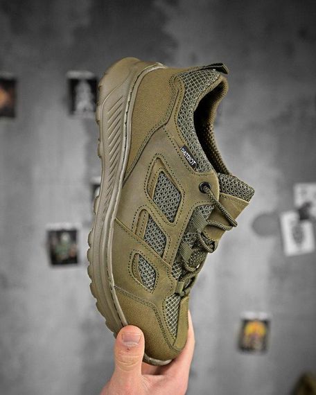 Літні тактичні кросівки PARTIOT олива ДЛ6469 | Зображення 6