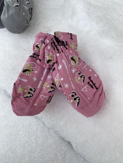 Дитячі рукавички болоньєві на замочку 2-4 роки | Зображення 4