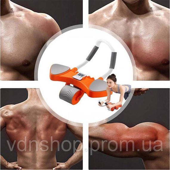 Автоматичний тренажер для живота, коліщатко для живота з подушечкою для пуш-апу NL-88 | Зображення 2